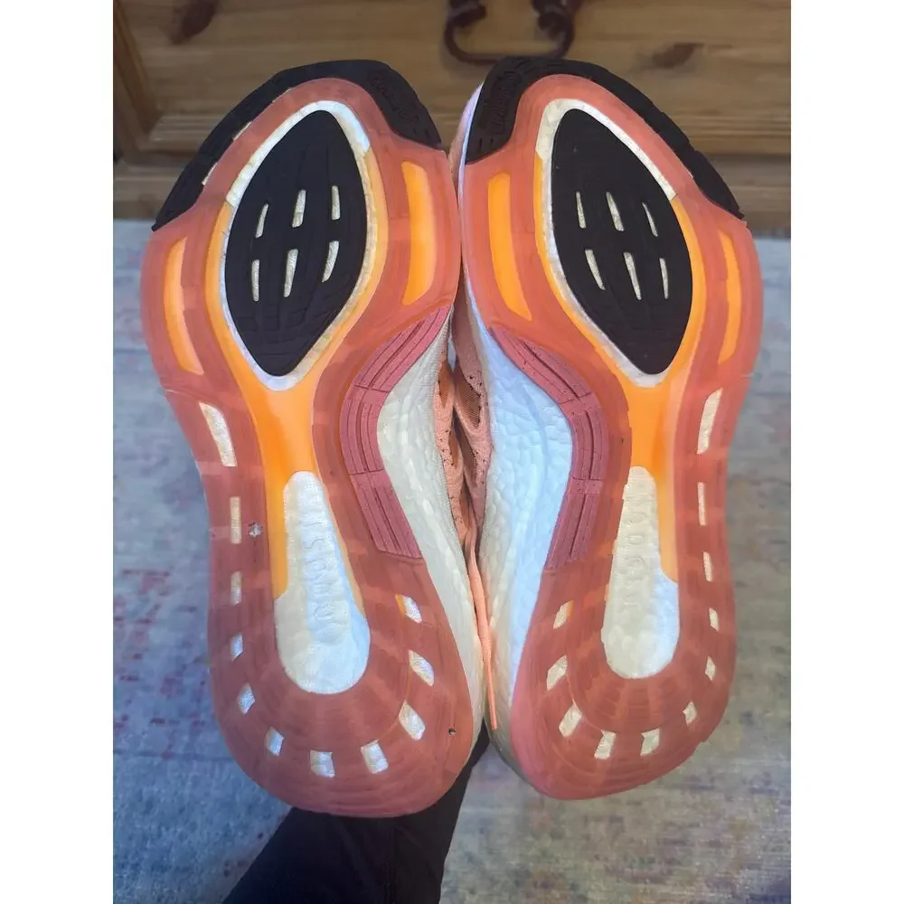 Adidas‎ Ultraboost 22 HEAT.RDY runnibg Shoes Light Flash Orange 8.5